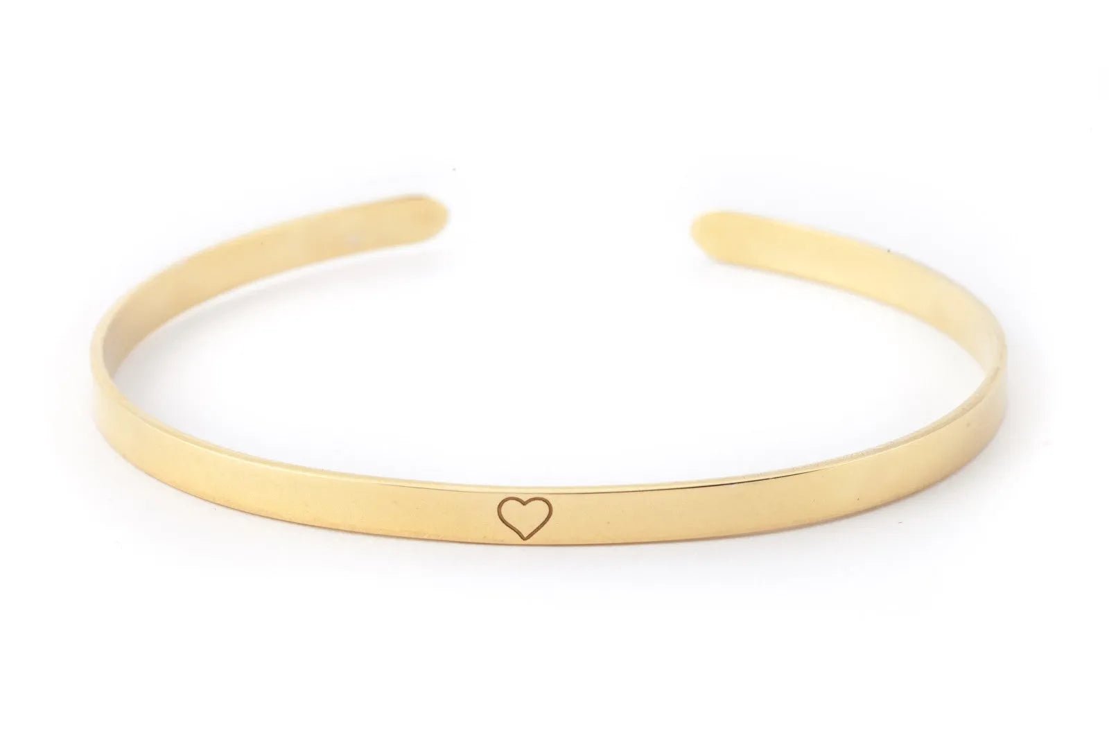 Minimal Heart Cuff - Sofia Godinho