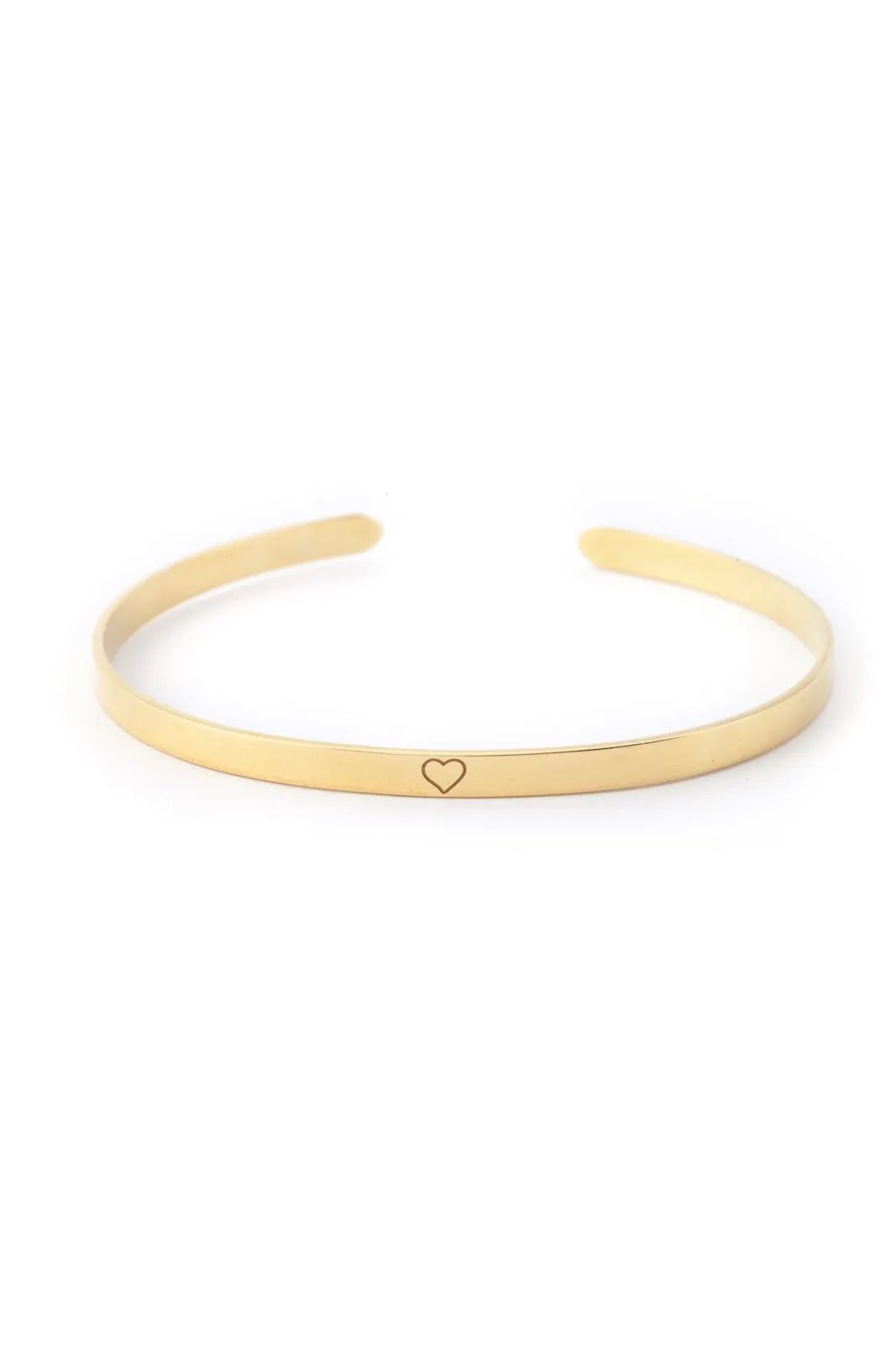 Minimal Heart Cuff - Sofia Godinho