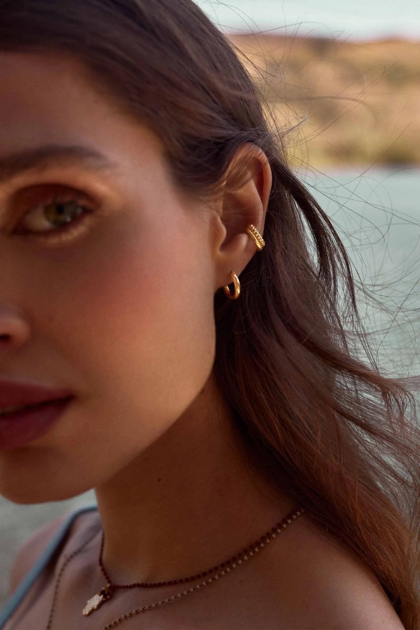 Organic Bold Ear Cuffs - Sofia Godinho Earrings