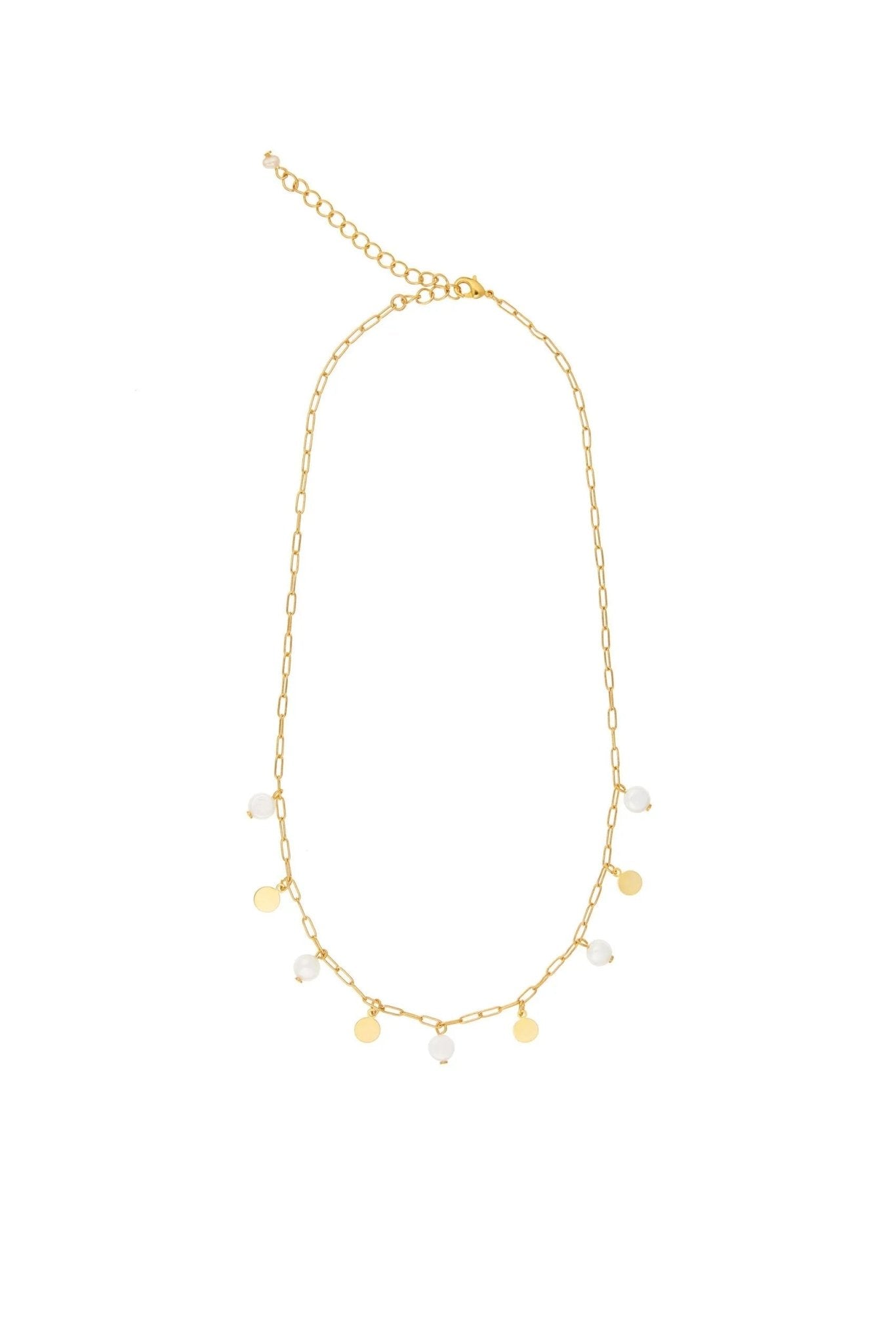 Pearls & Circles Necklace - Sofia Godinho Necklaces