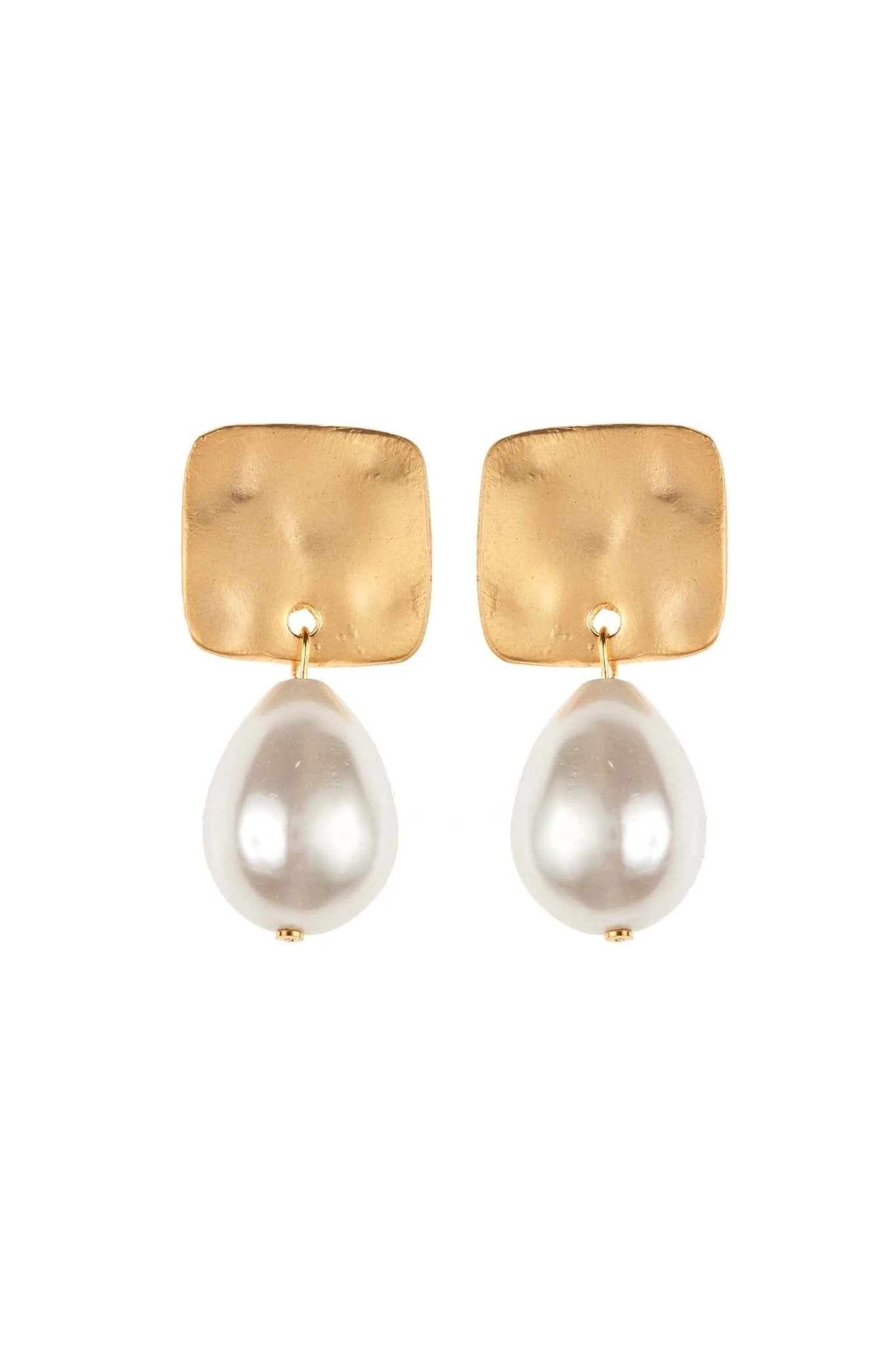 Pearly Drop Earrings - Sofia Godinho Earrings