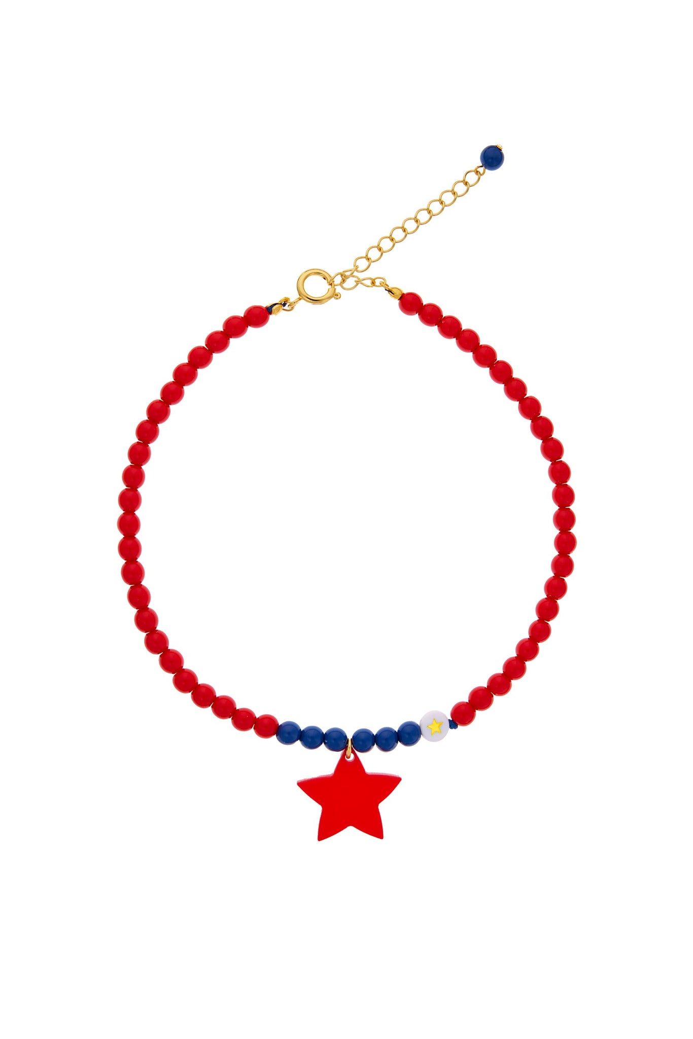 Collar infantil con estrella roja