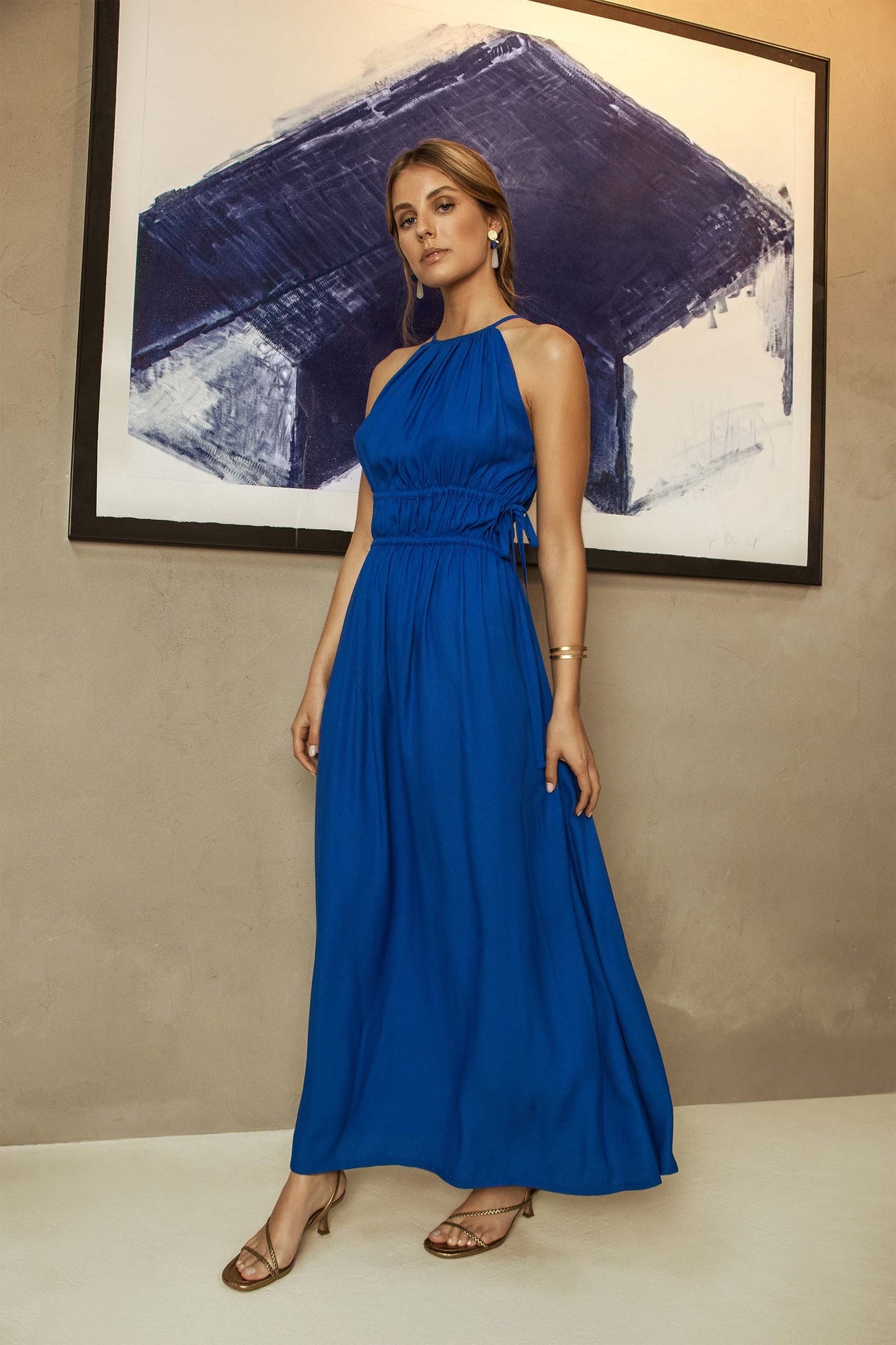 Vestido Royal Blue