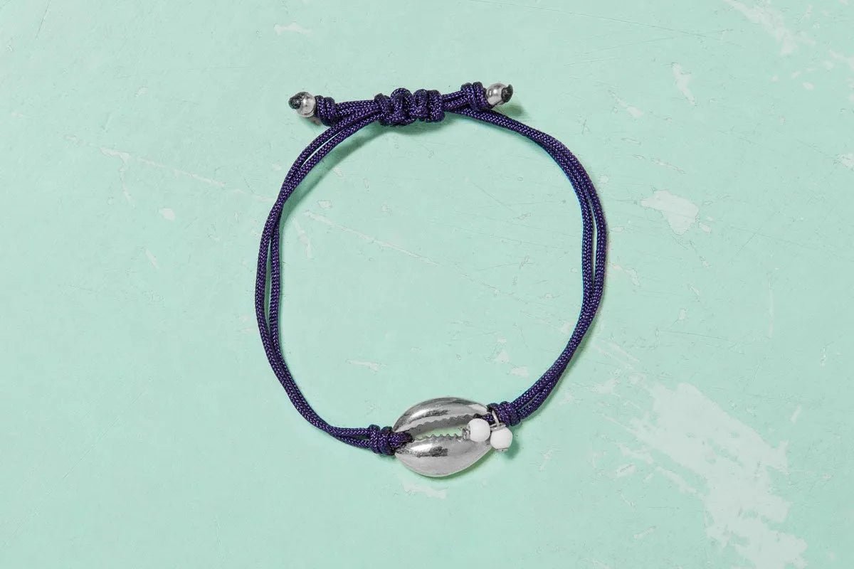 Seashell & Macramé Bracelet - Sofia Godinho Outlet