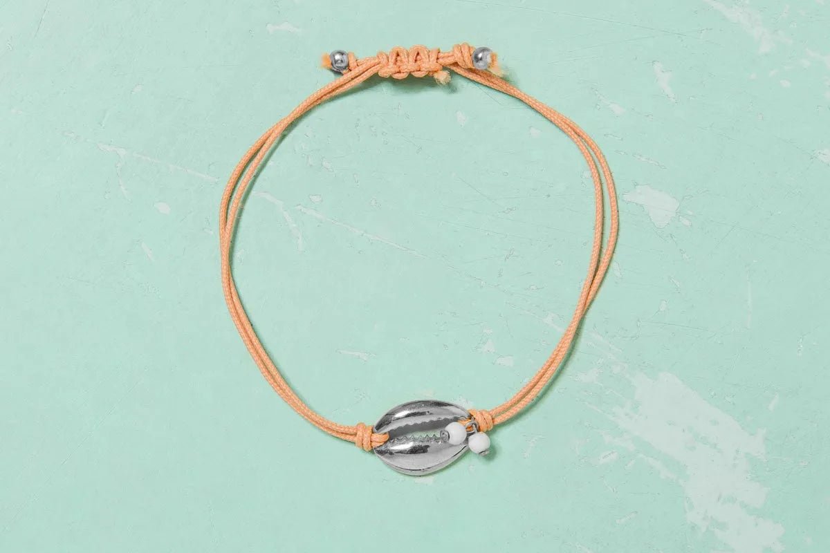 Seashell & Macramé Bracelet - Sofia Godinho Outlet