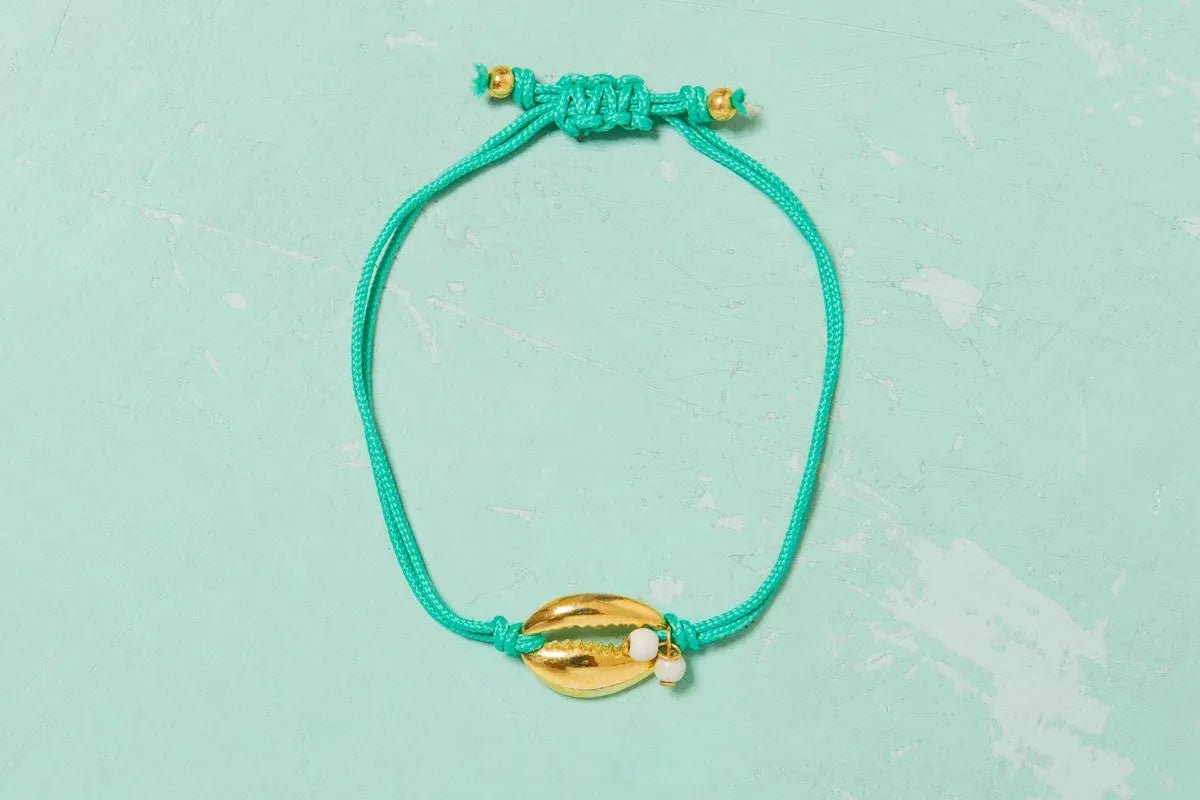 Seashell & Macramé Bracelet - Sofia Godinho Outlet