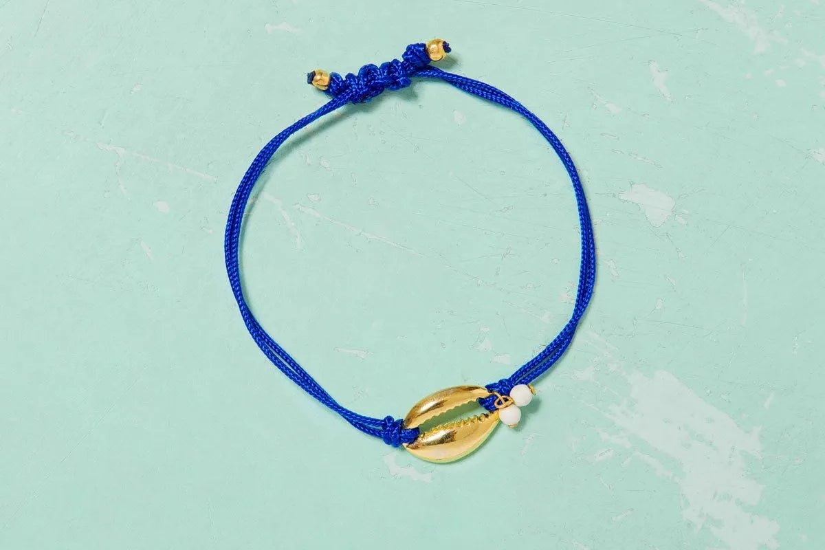 Seashell & Macramé Bracelet - Sofia Godinho Outlet