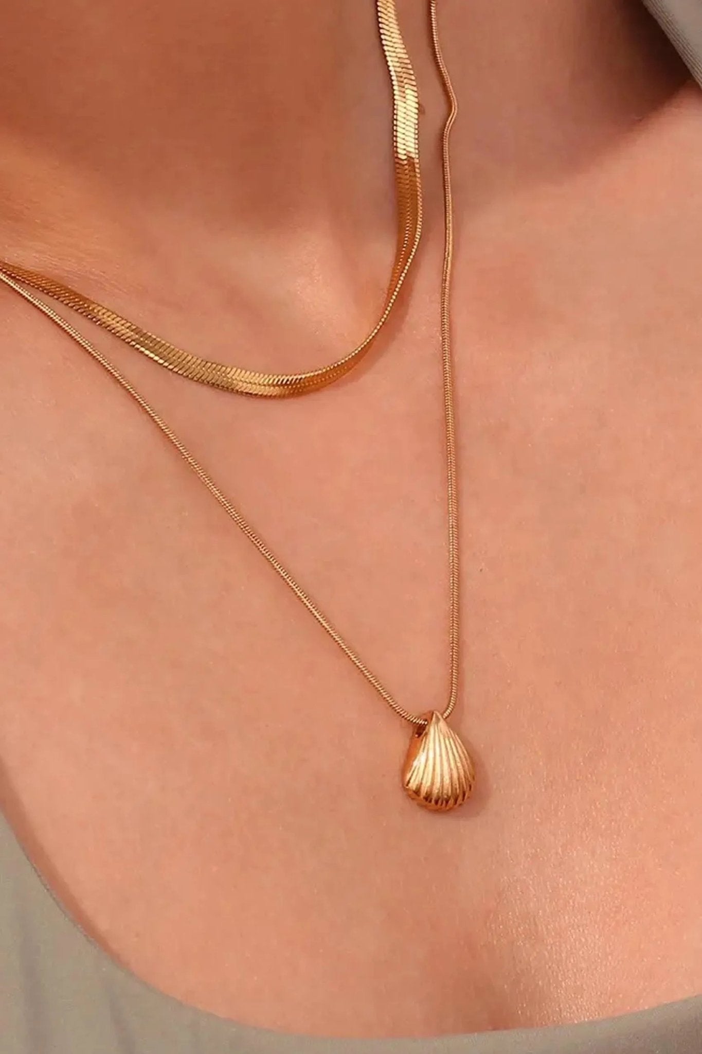 Shell Waterproof Necklace - Sofia Godinho Waterproof