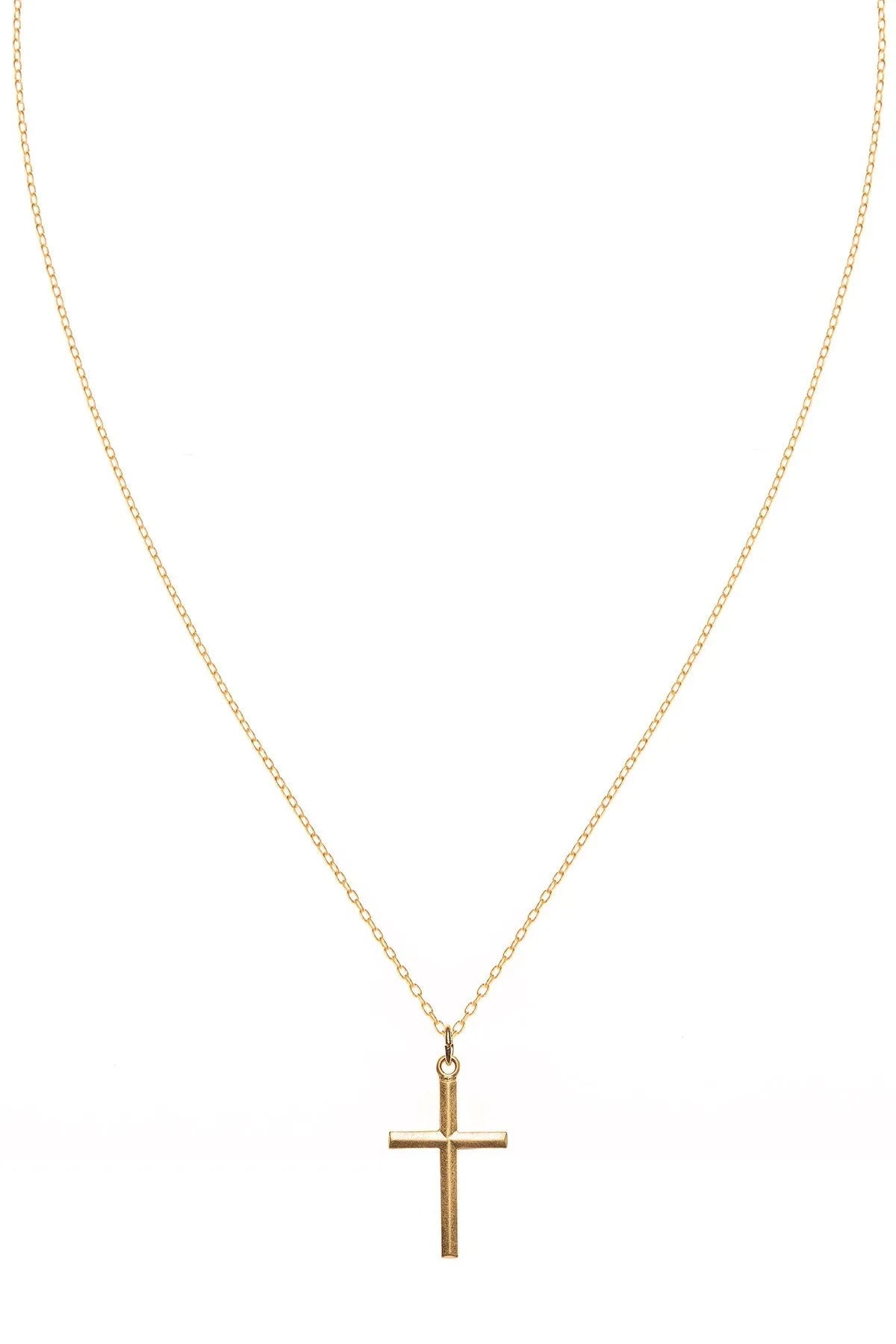 Simple Cross Necklace - Sofia Godinho Outlet