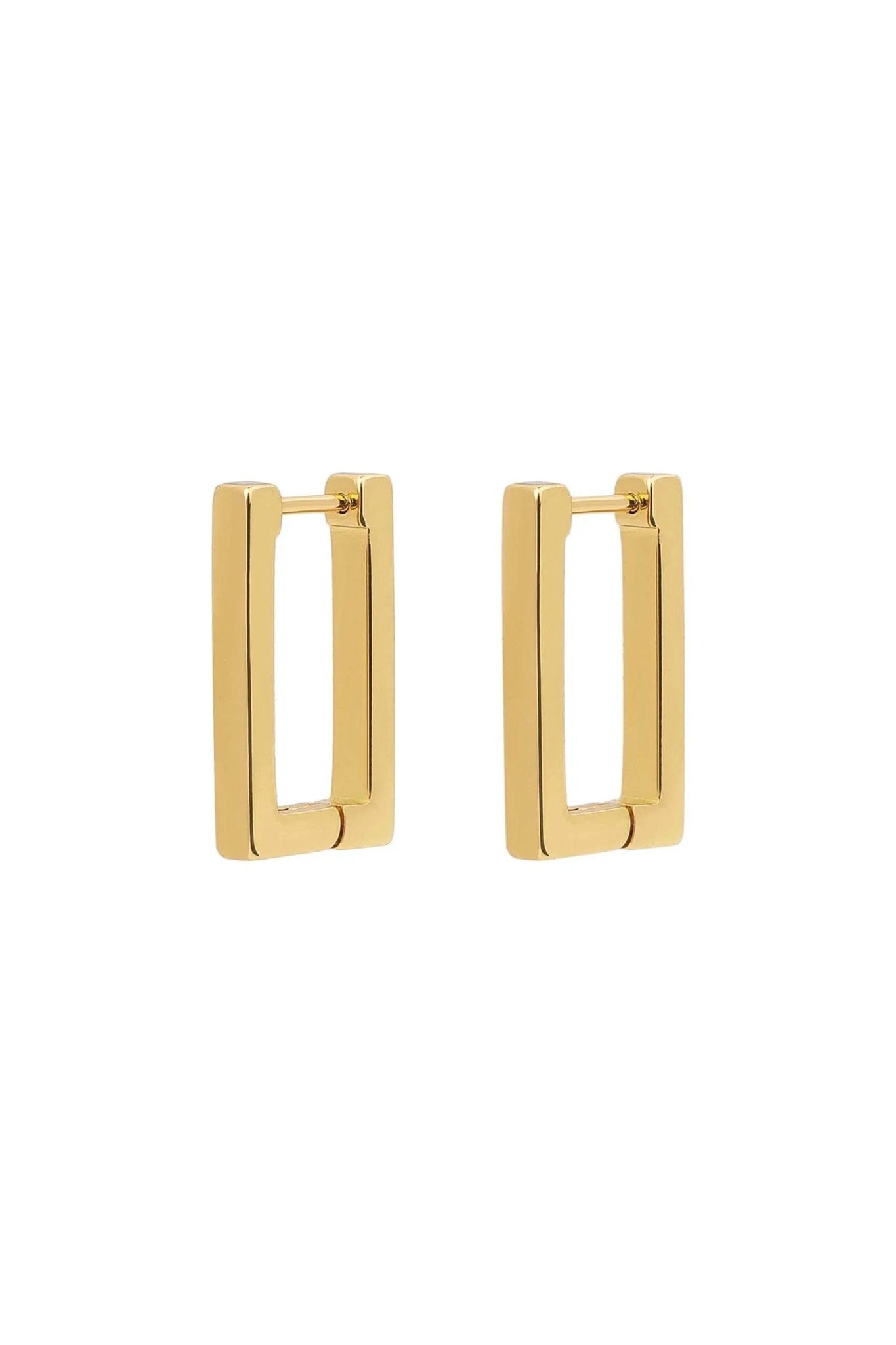 Soho Rectangle Earrings - Sofia Godinho Waterproof