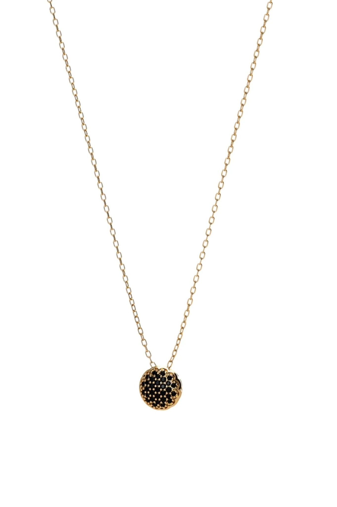 Sparkling Button Necklace - Sofia Godinho Necklaces