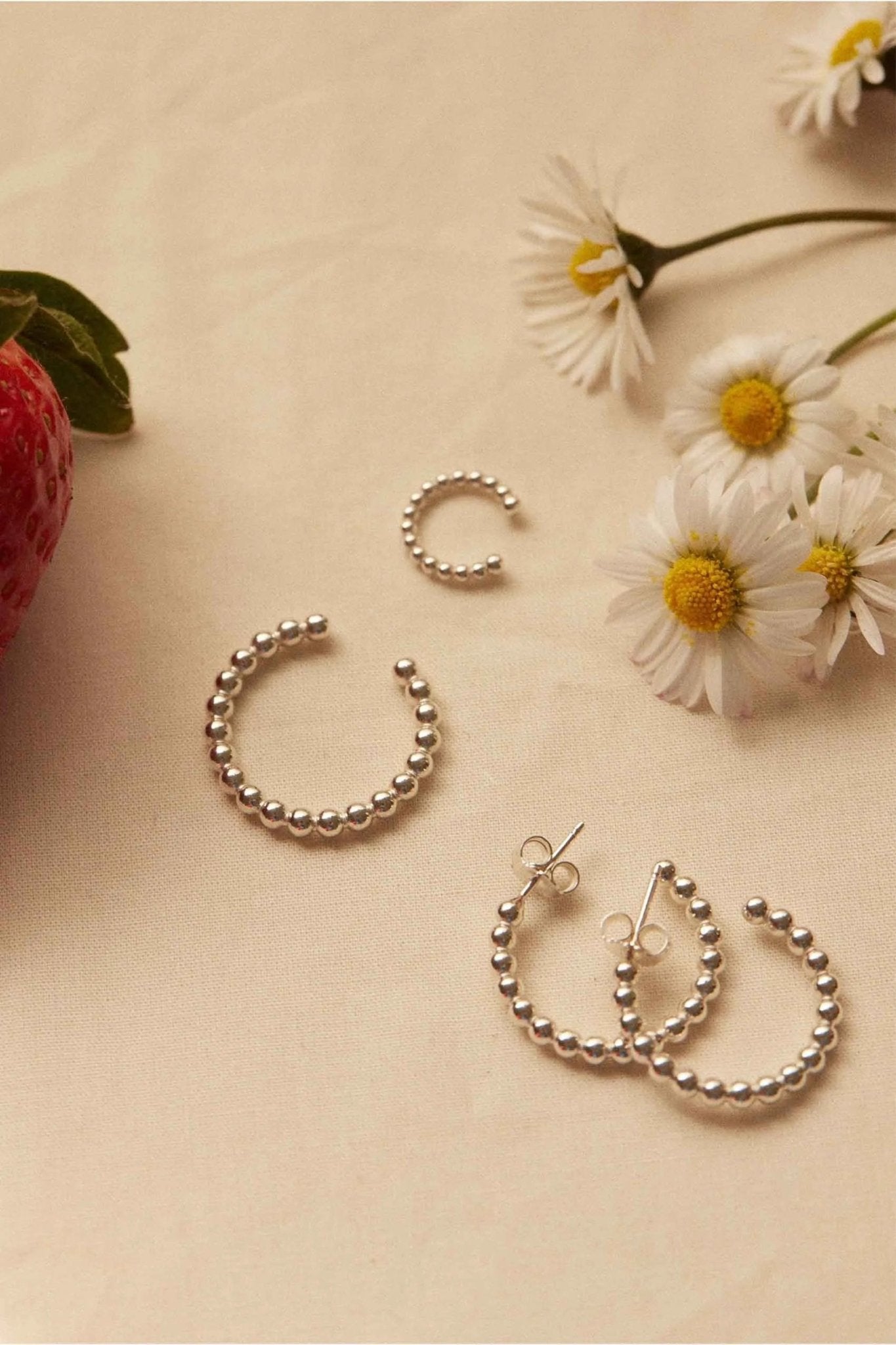 Sphere Hoops - Sofia Godinho Earrings