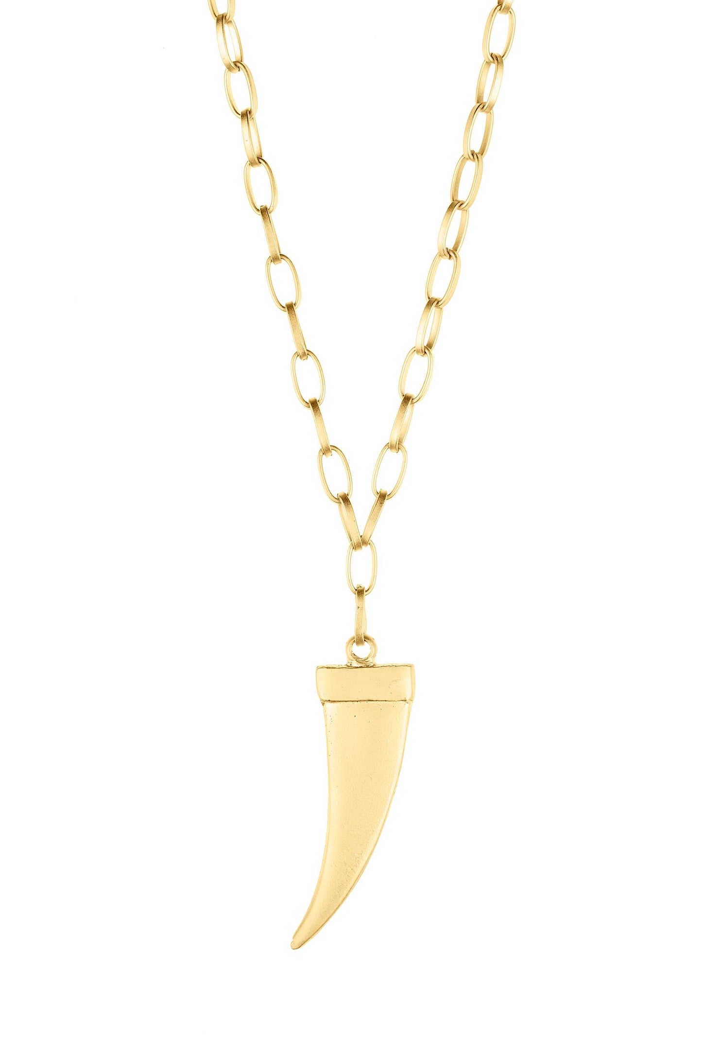 Statement Tusk Necklace