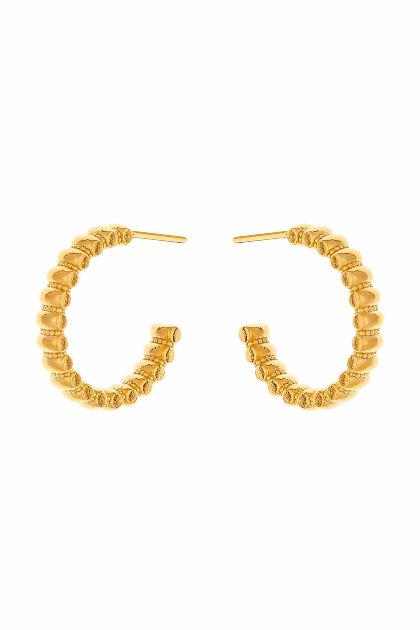 Vintage Sphere Hoops - Sofia Godinho