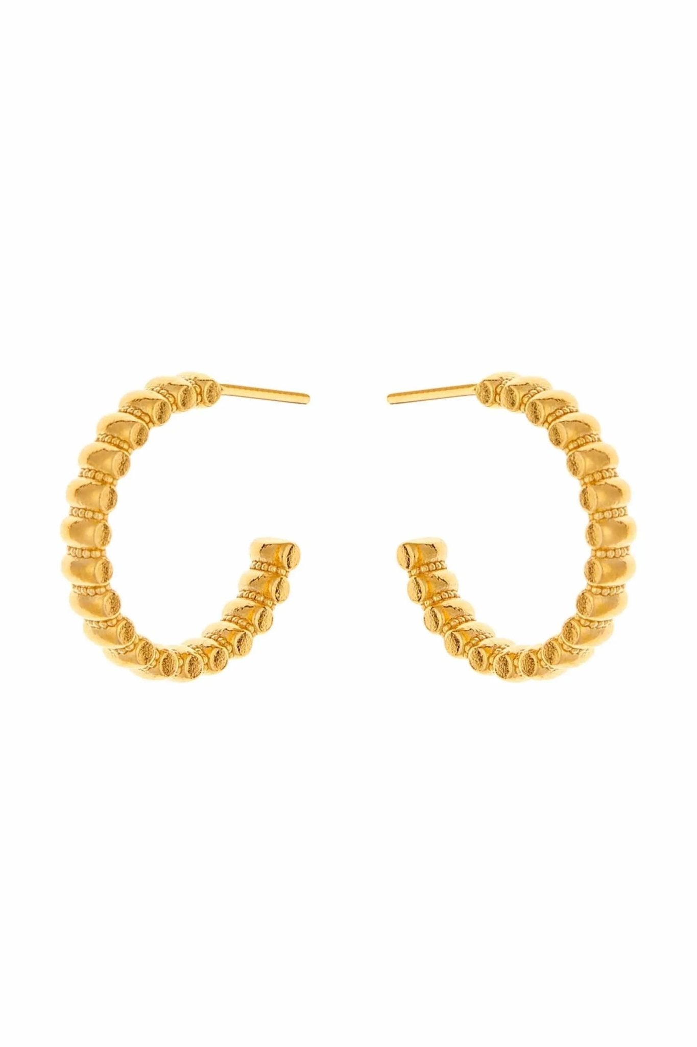 Vintage Sphere Hoops - Sofia Godinho Earrings